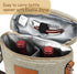 Tirrinia 2 Bottle Wine Gift Tote Carrier - Leakproof & Insulated Padded Versatile Wine Cooler Bag for Travel, BYOB Restaurant, Wine Tasting, Party...