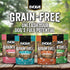 Evolve Grain Free Turkey, Pea, and Berry Jerky Bites Dog Treats...