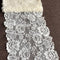6 Inches Wide Ivory Lace Stretchy Lace Trim Fabric with Floral Pattern for Bridal Wedding Decorations, Sewing DIY Making and DIY Crafts- 10 Yards ...