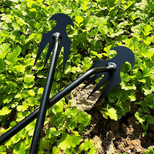 19.7-inch upgraded manual weeding tool, portable weeding tool with gardening gloves. Used for planting and weeding gardens, lawns and vegetable ga...