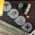 Medical Symbols Cookie Stencil Set C992 By Designer Stencils Beige/Semi-Transparent, 2.5 x 2.5...