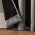 Sun Zero Oslo Theater Grade Extreme Total Blackout Rod Pocket Curtain Panel, 52" x 84", Gray...