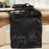 Faux Fur Design Table Runner, 15"x72", Black...