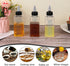4 Pcs Plastic Squirt Bottles for Liquids 3.4 OZ Squeeze Bottle Liquid Condiment Container Cooking Oil Dispenser with Twist Top Cap for Camping Coo...
