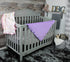 Dear Baby Gear Baby Blankets, Glitter Unicorn Pastel Rainbows, Lavender Minky, 32 Inches by 32 Inches...
