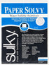 Sulky 409-02 Paper Solvy Water Soluble Fabric Stabilizer, 8-1/2 by 11-Inch, 12 Per Package...