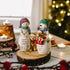 Pavilion Gift Company Pavilion-Friends are Always by Your Side-5 Inch Collectible BirchHearts Snowman Figurine, 5", White...