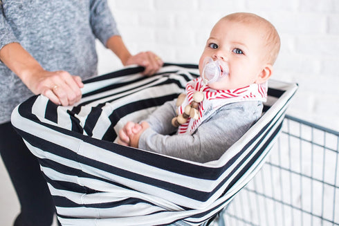 Copper Pearl Multi-Use Cover: Car Seat Covers, Nursing Cover, and Stroller Cover for Sun - Stretchy Fabric, All-Season Use, Stylish Designs, Easy ...