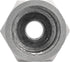 4LIFETIMELINES Stainless Steel Brake Line Union, 3/16 (3/8-24 Inverted), Bag of 10...