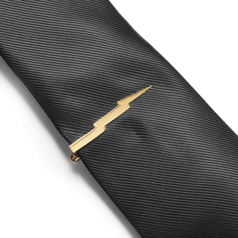 Yoursfs Funny Tie Clip for Men Gold Silver Cool Tie Clip Pin 316L Stainless Steel Unique Tie Bar Men's Boy's Jewelry Gift...