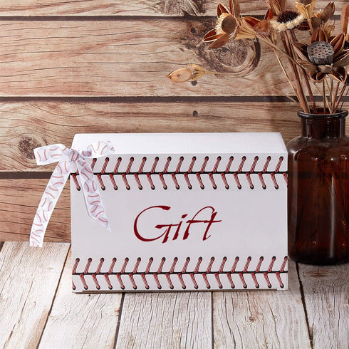 Outus 110 Yards Baseball Stitch Tape 1.9'' Wide Decorative Adhesive Baseball Tape Team Stitching Lace Packing Seam for Gift Wrapping Craft Enthusi...