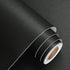 WESTICK Black Contact Paper Peel and Stick Countertops Waterproof Black Peel and Stick Wallpaper Matte Black Contact Paper for Cabinets and Drawer...