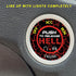 Push Start Button Cover for Dodge Challenger Charger Durango Ram 2015-2024, Engine Start Ignition Kit Cover Badge-Push to Release Hell Stylish Des...