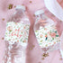Baby in Bloom Baby Shower Water Bottle Labels, 20 Waterproof Stickers for Pink Floral Boho Girl Baby Shower...