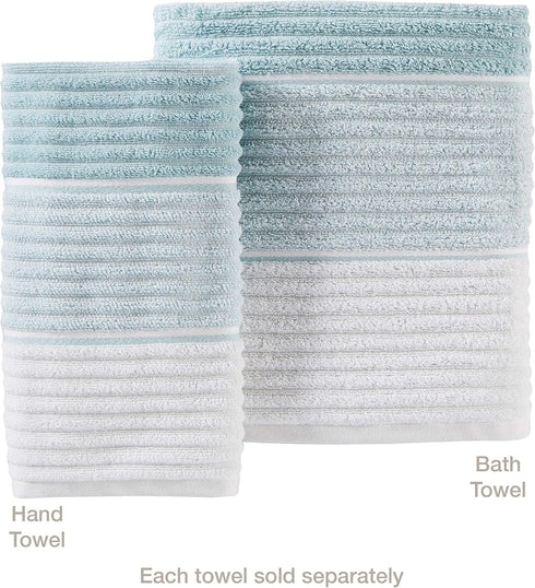 SKL Home Planet Ombre Hand Towel, Taupe 2 Count...