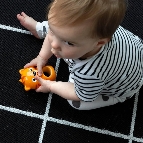 Baby Einstein Teethe & Wobble Tinker Tiger Teether Toy, BPA Free, for Cause and Effect Learning, Infants Ages 3 Months and Up...