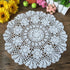 Laivigo New Handmade Crochet Lace Round Table Cloth Doilies Doily,16 Inch,White...