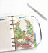 Binder Index PP & Paper Dividers for 8.5 inch/6 inch A5/A6 6-Holes Cover Ring Binder (Divider Brid, A6/17cm*10cm/6 Inch)...
