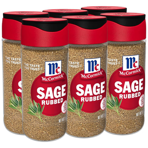 McCormick Rubbed Sage, 0.5 oz (Pack of 6)...