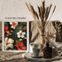 Posterizer 1 pcs-dainty unique white and orange flowers-Floral & Botanical Art-Abstract & Modern Art-Decor for Home & Office- UNFRAMED Wall Art...