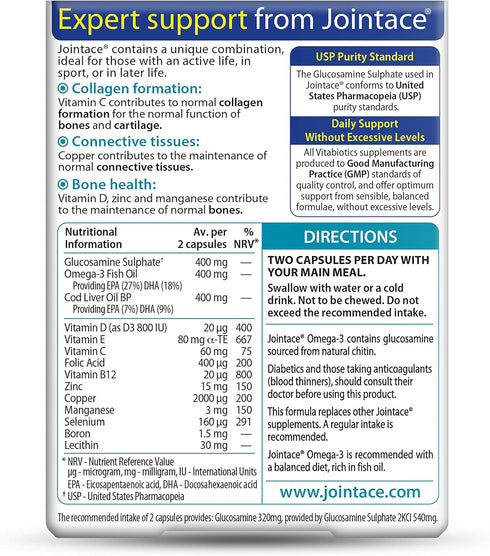 by Vitabiotics Omega-3 Capsules x 30...