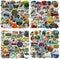 200 Pieces Vinyl Waterproof Wilderness Nature Stickers Hiking Camping Travel Decals for Water Bottles, Phone, Computer, Luggage, Guitar, Adults Te...