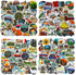200 Pieces Vinyl Waterproof Wilderness Nature Stickers Hiking Camping Travel Decals for Water Bottles, Phone, Computer, Luggage, Guitar, Adults Te...