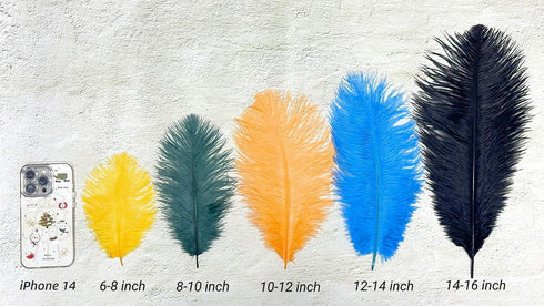 Piokio 20 pcs Natural Light Pink Ostrich Feathers 12-14 inch(30-35 cm) Bulk for Wedding Party Centerpieces and DIY Clothes Decoration, Gatsby Deco...