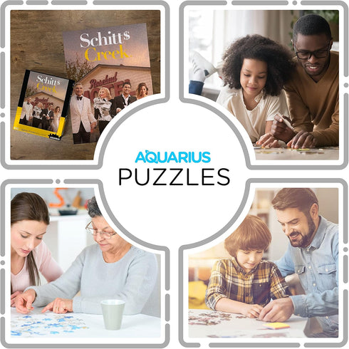 AQUARIUS Schitt's Creek Cast Puzzle (500 Piece Jigsaw Puzzle) - Glare Free - Precision Fit - Officially Licensed Schitt's Creek Merchandise & Coll...
