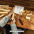 NX-W Wood Carving Knife Woodworking - Elite Woodworking Knife for Whittling Experience, Robust Roughing Knife for Wood Carving Quality, Novice's D...