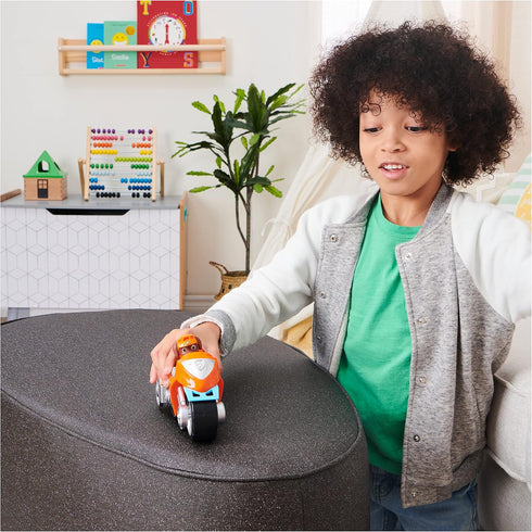 Paw Patrol, Moto Pups Zuma’s Deluxe Pull Back Motorcycle Vehicle with Wheelie Feature and Toy Figure...