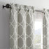 PAIRS TO GO Vickery Modern Decorative Rod Pocket Window Curtains for Bedroom or Living Room (Double Panel), 28" x 63", Gray...