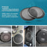 8 inch Metal Mesh Round Speaker Grill Cover, Universal Radio Speaker Grills Decorative for Car Speaker Mounting Home Audio DIY, Mesh Subwoofer Gri...