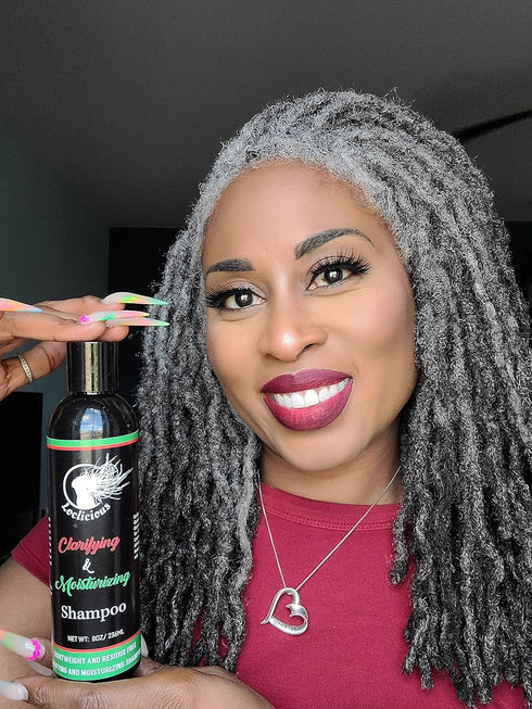 Moisturizing Loc Conditioner | Rinse out Locs or Use as Leave-in Loose Natural Hair | For All Types of Locs, Two-strand twist, Braids and Natural ...