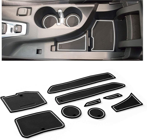 CupHolderHero Compatible with Chevy Camaro Accessories 2010-2024 Premium Custom Interior Non-Slip Anti Dust Cup Holder Inserts, Center Console Lin...