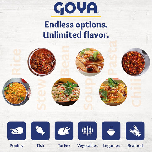 Large Fava Beans by Goya, Whole Dried Beans, Nutritious and Versatile, Rich in Fiber, 16oz. Bag...