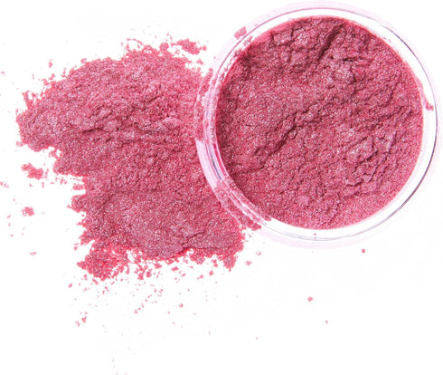 | Pink Natural Mineral Mica Powder, 0.42oz (12g) | for Personal or Professional Use - Cosmetics, Epoxy Resin Projects, Nail Polish, Soaps, Bath Bo...