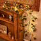 Birchlitland Decorative Garland Lights 6FT 96 LED Fairy Lights, Lighted Eucalyptus Twig Garlands with Timer Battery Operated for Bedroom Stairs Pa...