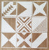 Reusable Wall Stencil Set of 9 8x8inch Tile Templates Classical Pattern Painting Template for DIY Decor, Painting on Wood, Airbrush, Rocks and Wal...