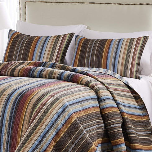 Greenland Home Durango 100% Cotton Pillow Sham, King 20x36-inch, Earth...