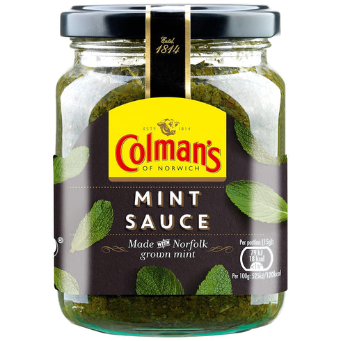 COLMANS MINT SAUCE 165GM JAR...