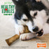 Nylabone Healthy Edibles Natural Dog Chews Long Lasting Roast Beef Flavor Treats for Dogs, X-Large/Souper (2 Count)...