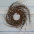 CVHOMEDECO. Primitives Rustic Pip Berries and Twig with Rusty Barn Stars Wreath, 10-Inch, Country Mix...