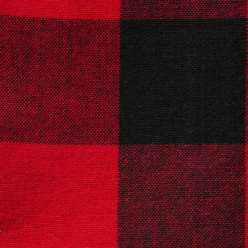 DII Buffalo Check Kitchen Collection, Classic Farmhouse Dishtowel Set, 20x30, Red & Black, 3 Piece...