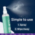 | Powered by Nano Magic Screen Cleaner 6oz Spray Bottle | Optical Grade Solution, Streak-Free Shine | Electronic Wipes Ideal for Touchscreen, Phon...