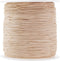 Mandala Crafts Nylon Satin Cord - 0.5mm Nylon Cord for Jewelry Making Beading - 164 Yds Braided Nylon Satin String Champagne Nylon String for Brac...