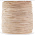 Mandala Crafts Nylon Satin Cord - 0.5mm Nylon Cord for Jewelry Making Beading - 164 Yds Braided Nylon Satin String Champagne Nylon String for Brac...