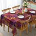Ambesonne Spanish Tablecloth, Azulejo Moroccan Tiles in Vibrant Historical Cultural Artwork Mosaic Print, Rectangular Table Cover for Dining Room ...