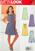 Simplicity Creative Patterns New Look Misses' A-Line Dress, A (8-10-12-14-16-18)...