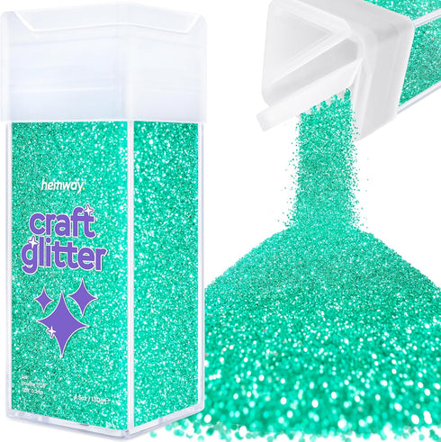 Hemway Craft Glitter Shaker 130g / 4.6oz Glitter for Arts, Crafts, Resin, Tumblers, Nails, Painting, Decoration, Festival, Cosmetic, Body - Ultraf...